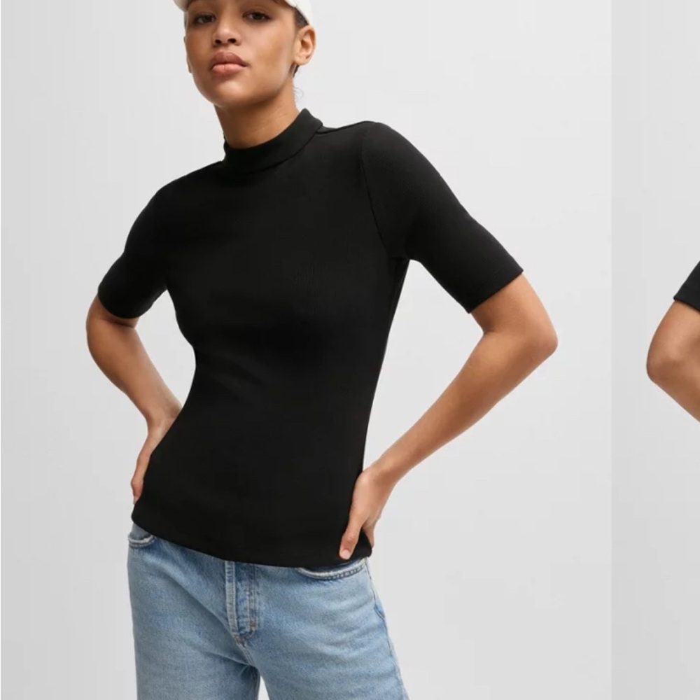 Hugo Boss Black Short Sleeve Women's Tee